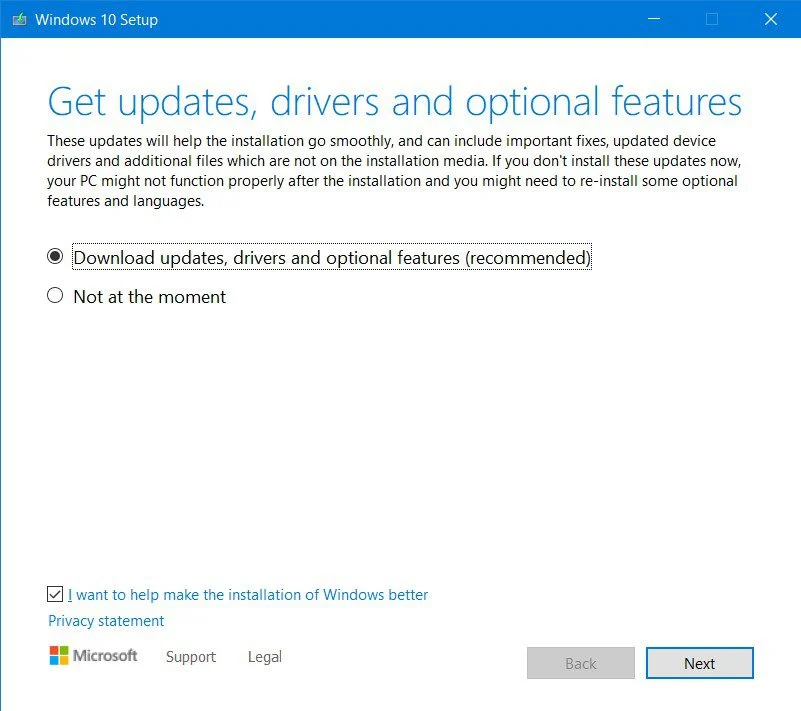 Repair-install-update