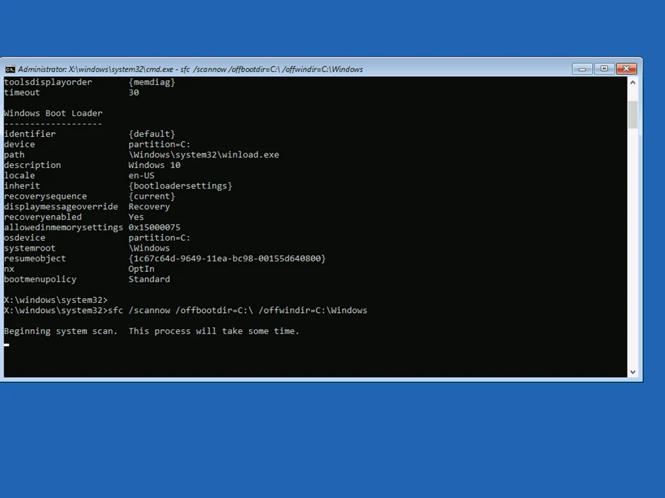 System-file-checker-boot