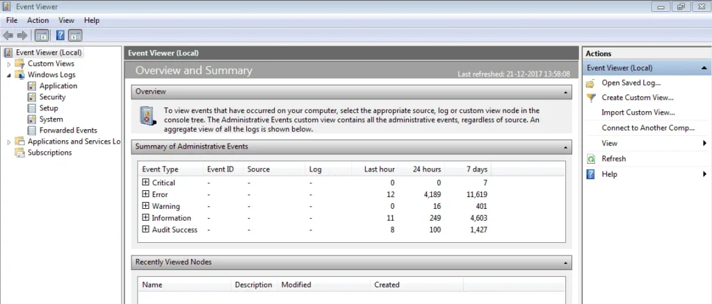 How to share event logs in case of a computer issue 5 Share Event Logs in case of issue