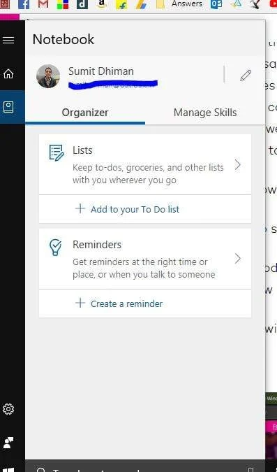 Windows 10 1803 changes 2 Cortana