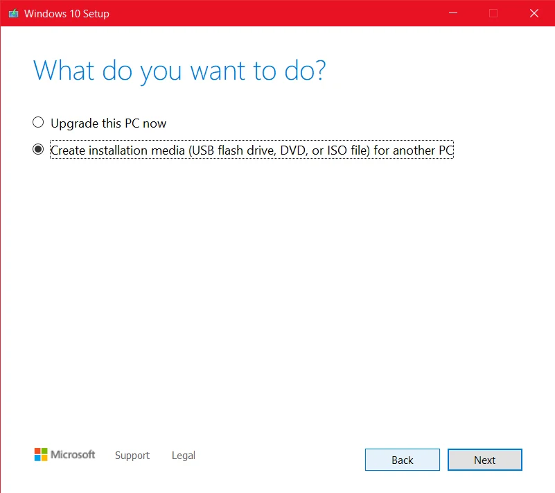 Install Windows 10 version 20H2 manually 3 MCT-ISO-20H2