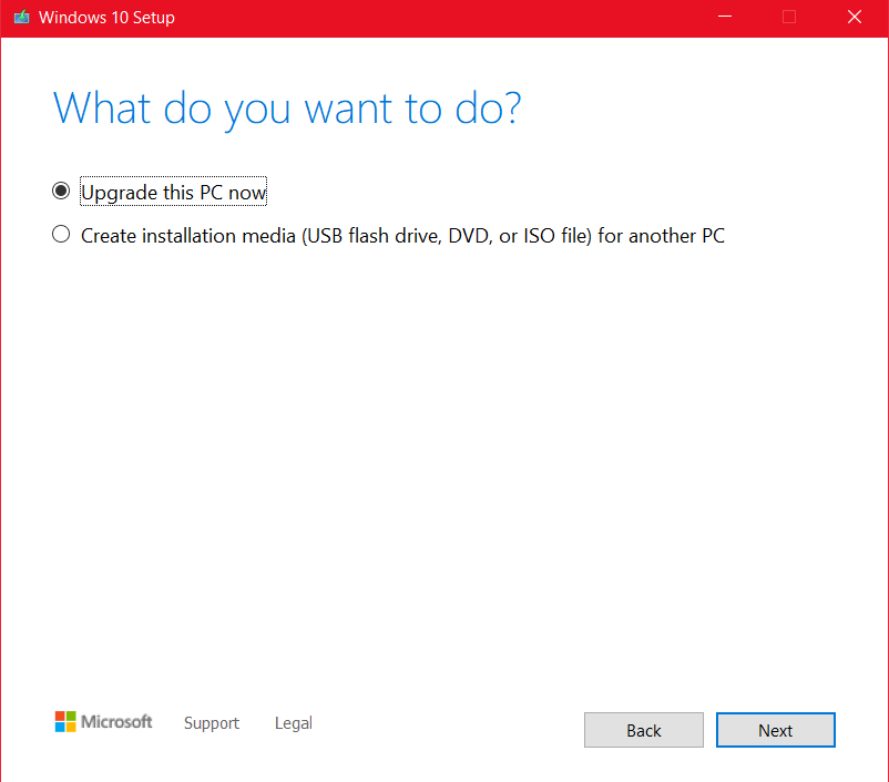 windows 10 iso clean install