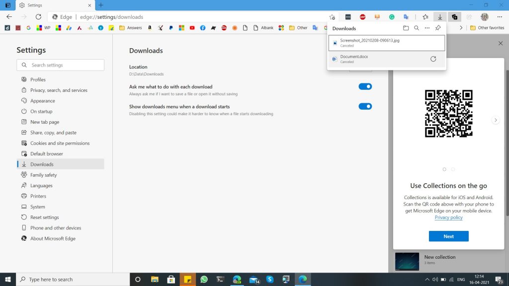 Microsoft Edge 90 stable release