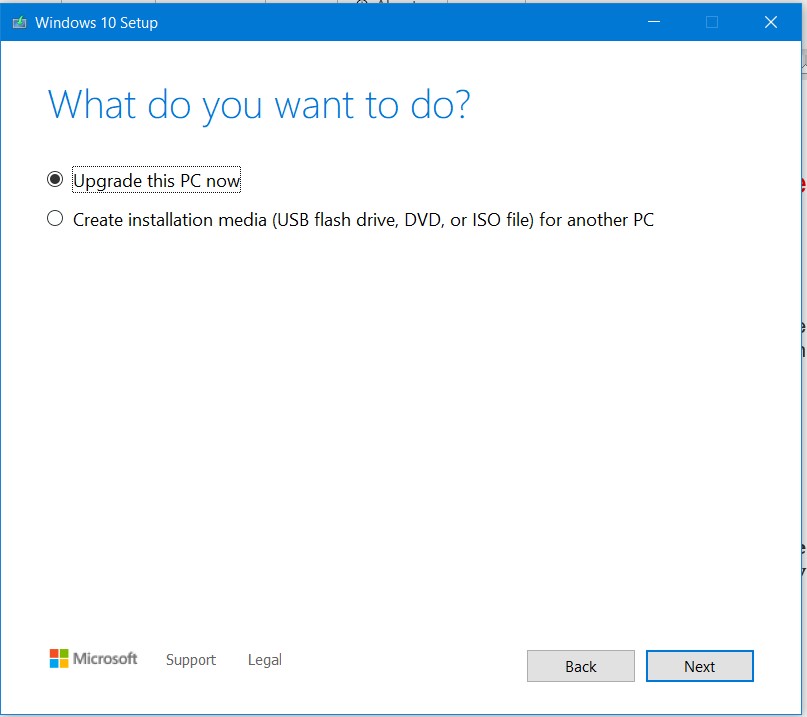 windows media creation tool windows 10 32 bit