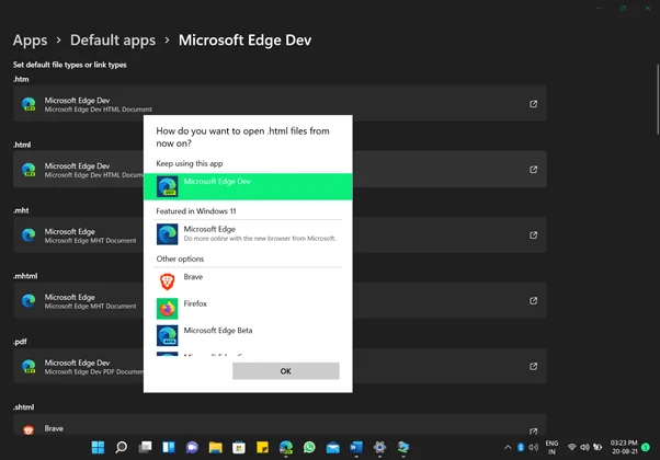 How to change the default apps in Windows 11? 3 image 3 1