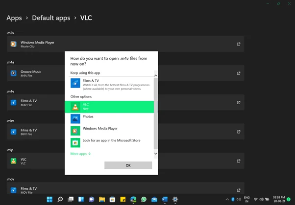 How to change the default apps in Windows 11? 5 image 5 1