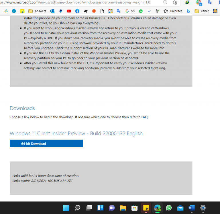 Microsoft releases Windows 11 ISO files for Insiders - Your Windows Guide