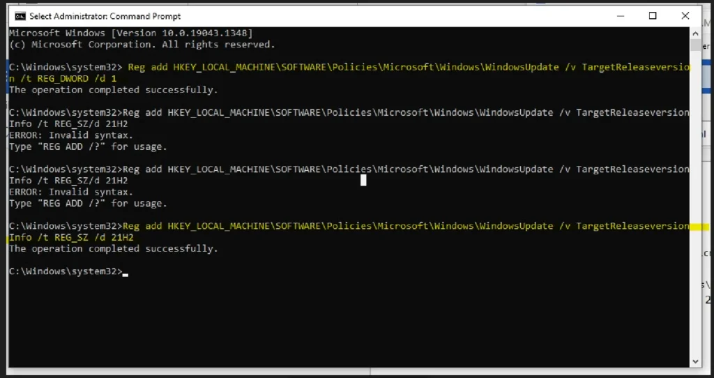 How to Block Windows 11 update 2 Block Windows 11 update through command prompt