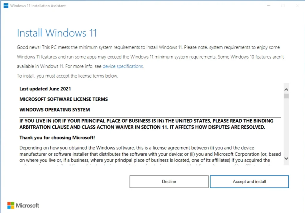 Install Windows 11 22H2 update manually or offline 1 Windows 11 Installation Assistant