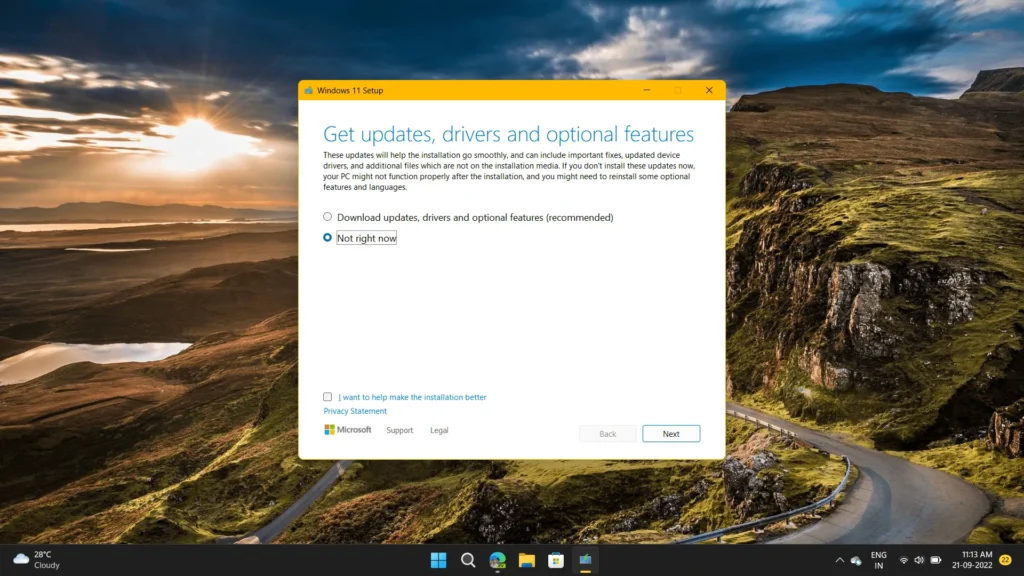 Install Windows 11 22H2 update manually or offline 3 image 4 1