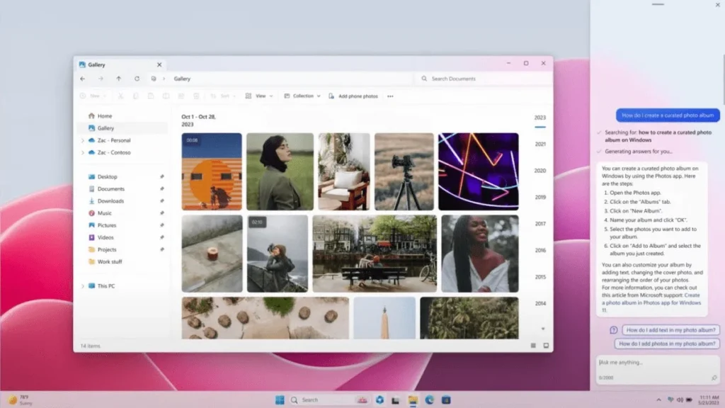 Microsoft announces several new features for Windows 11 at Build 3 Windows 11 feature wehrre Gallery Pane in File Explorer