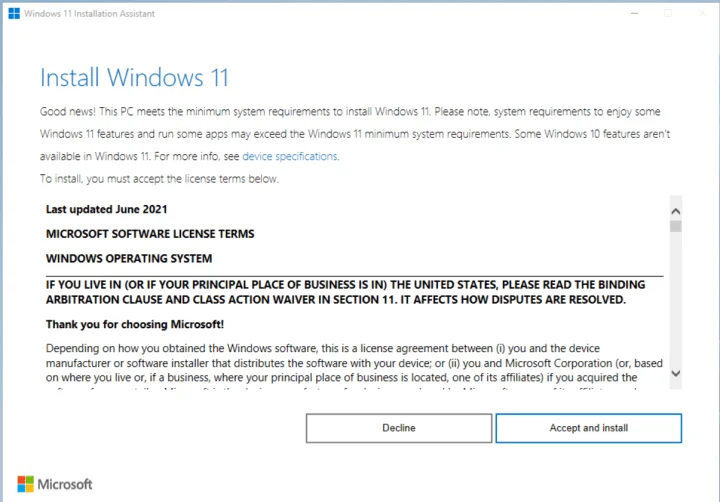 Install Windows 11 23H2 offline 3 Windows 11 update Assistant