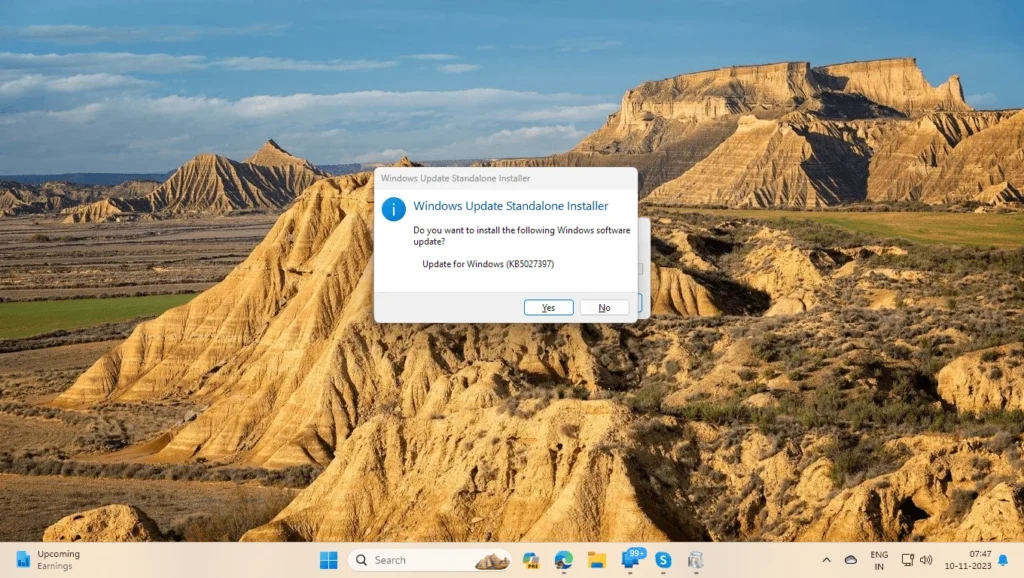 Install Windows 11 23H2 offline 1 Windows 11 23H2 enablement package