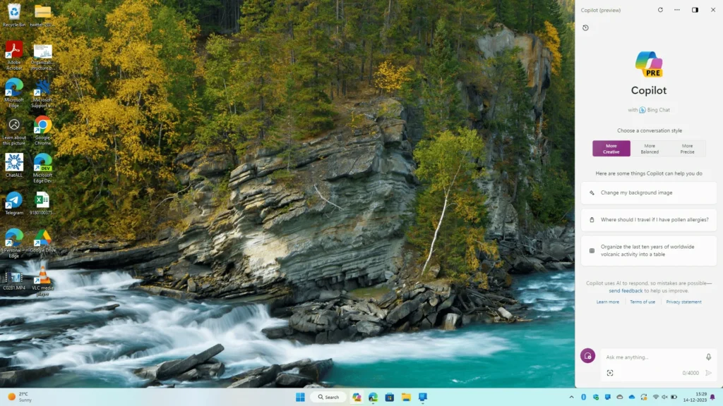 Uninstall copilot in Windows