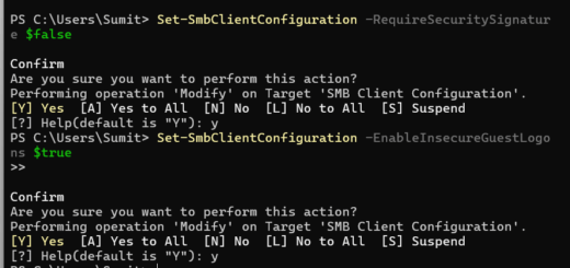 Image for Network share Powershell Fix