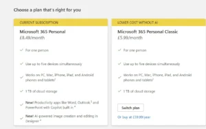 Microsoft 365 Personal Classic