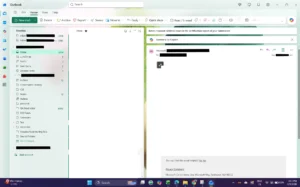 Outlook New Home page