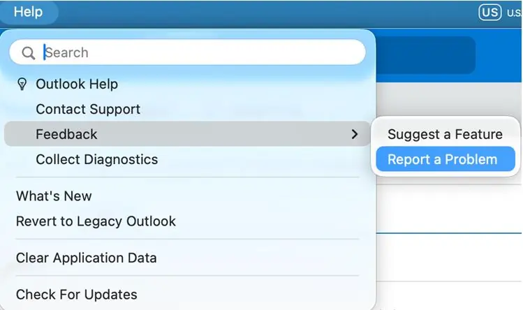 Outlook for mac font issue report bug